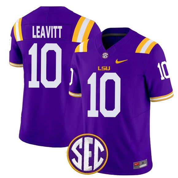 Mens Youths Choose Sam LeavittPurple Jersey Stitched Jersey Vapor